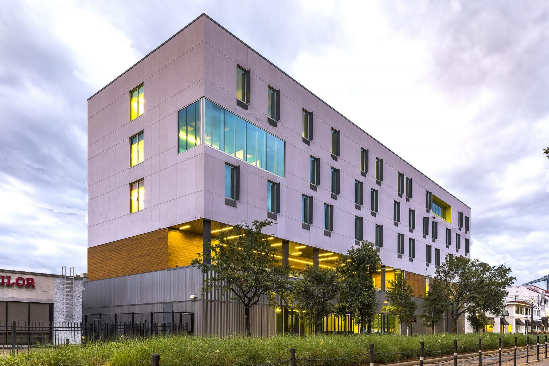 exterior of building