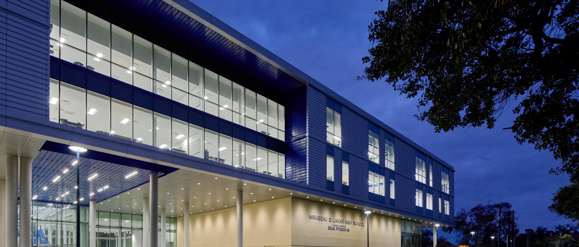 Exterior of building