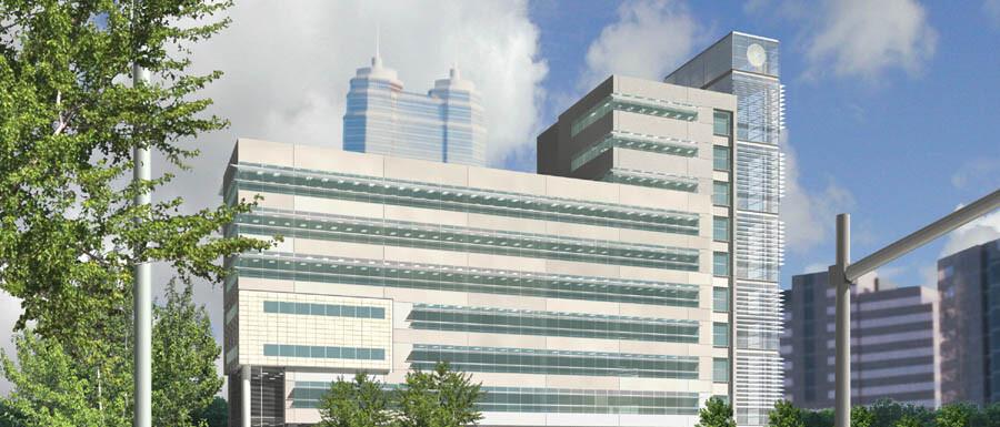 Exterior of building