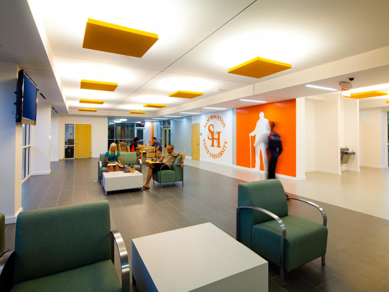 dorm room lobby