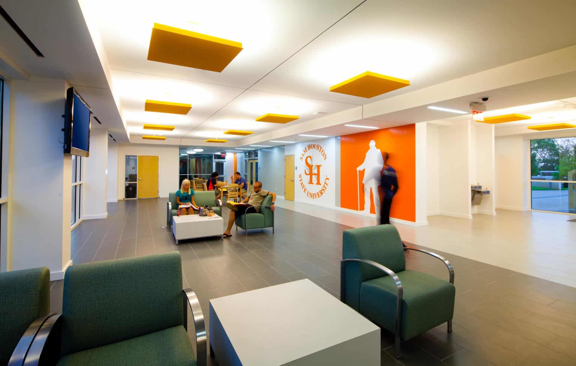 dorm room lobby