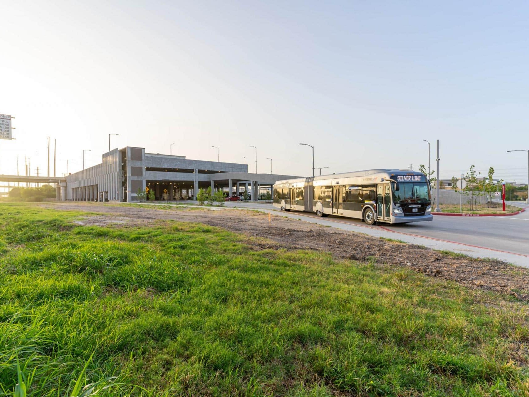 City Bus at transit center
