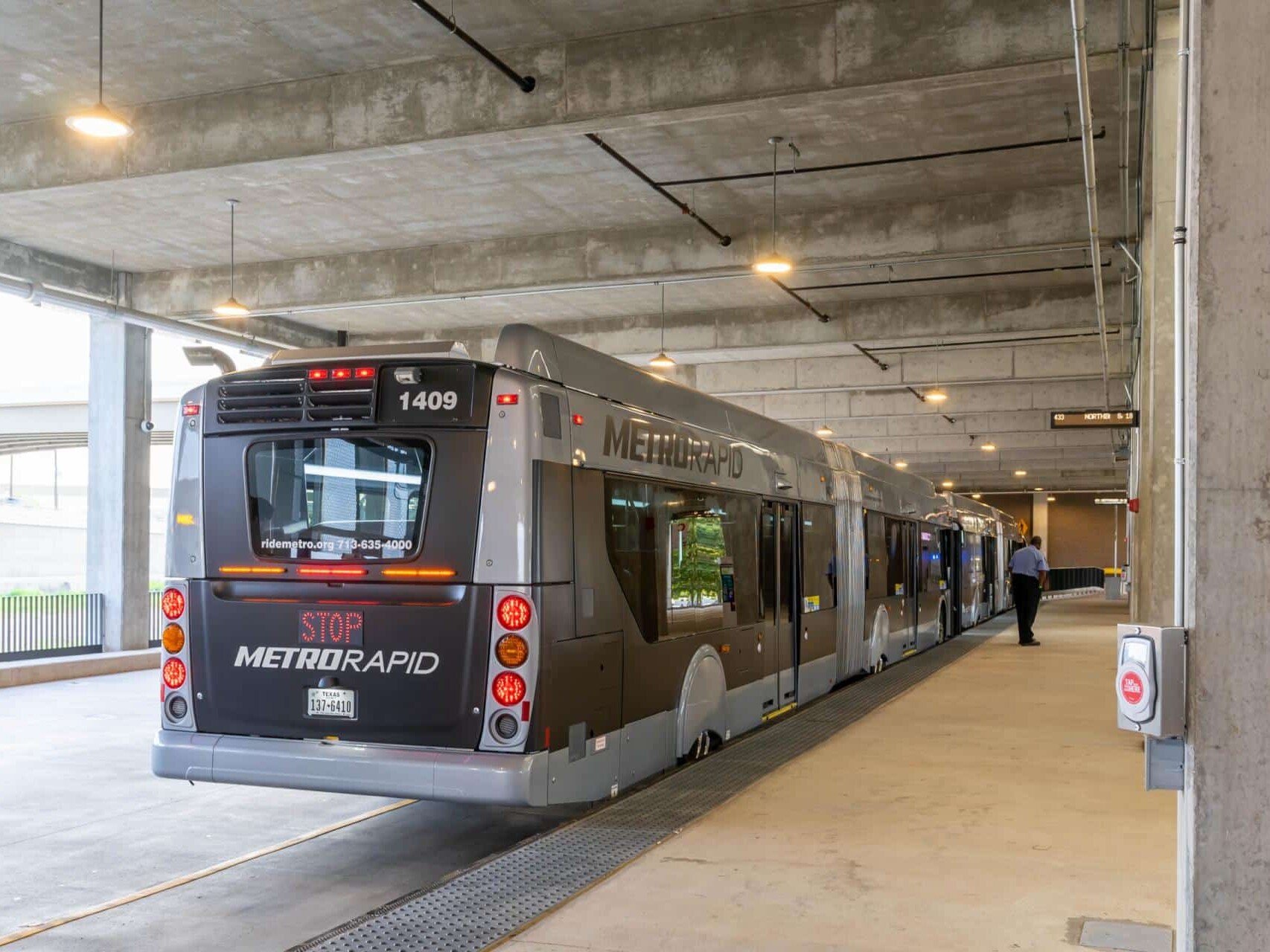 City Bus at transit center