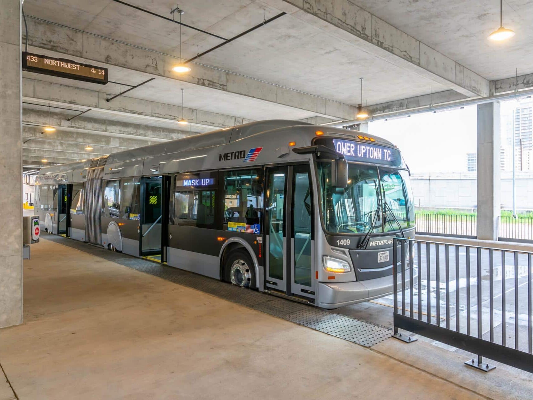 City Bus at transit center