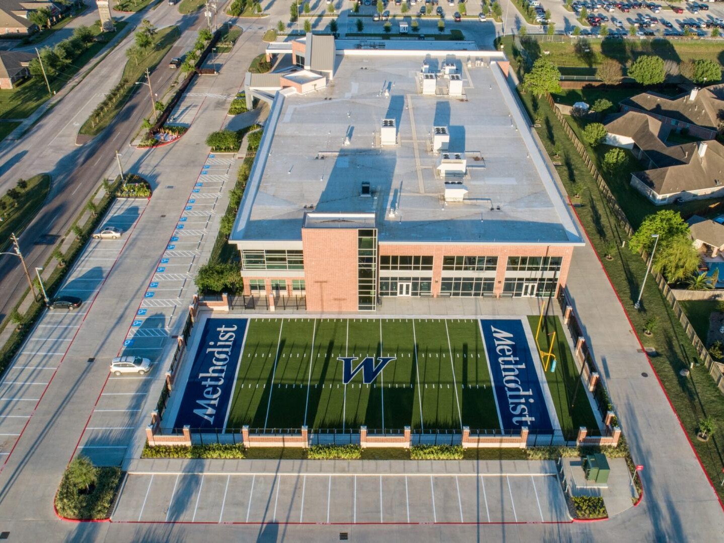 Aerial of Building