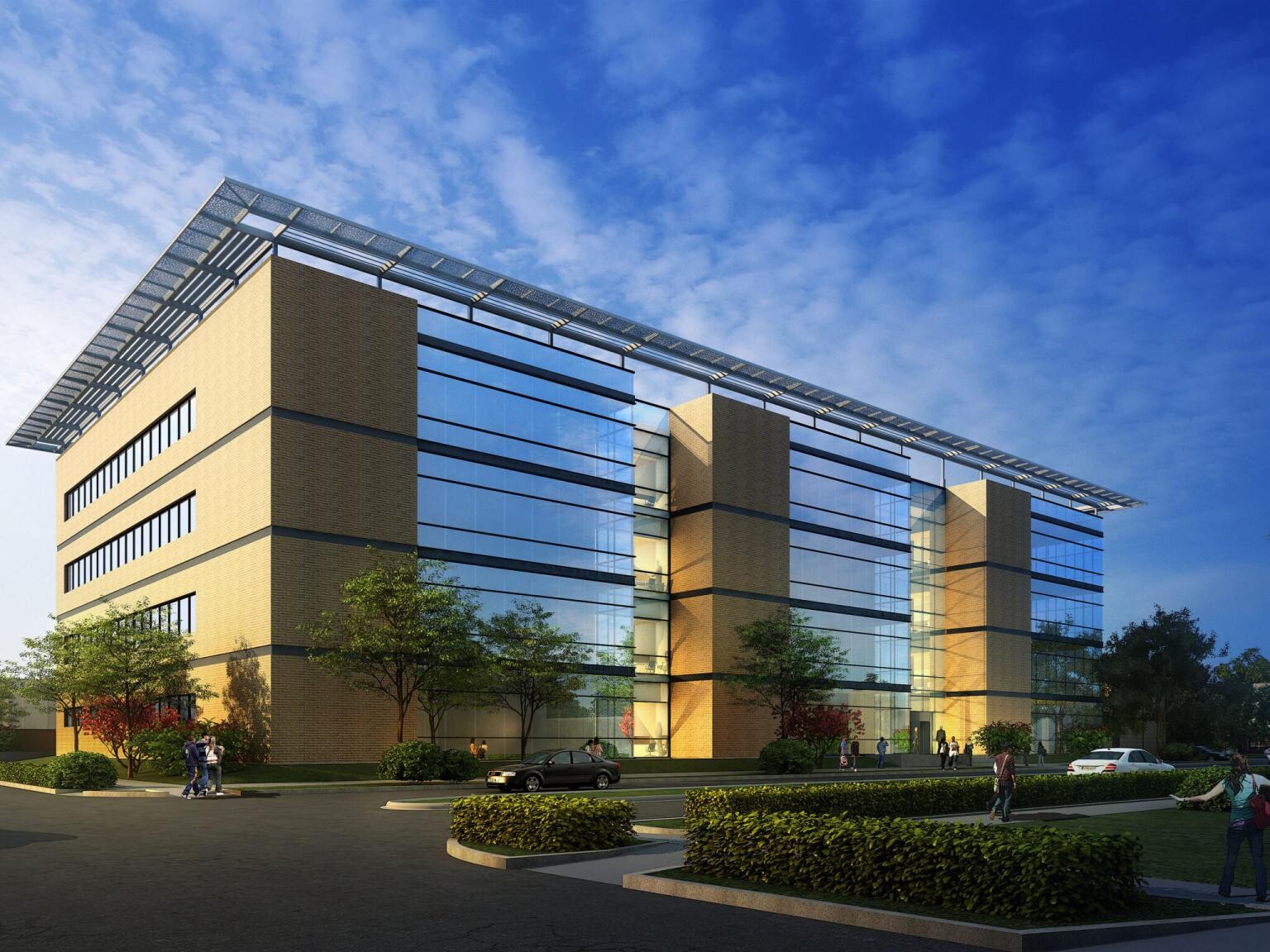 Exterior of building