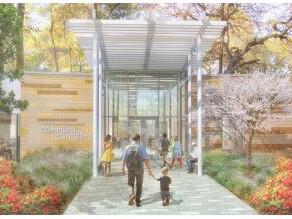 Rendering of building