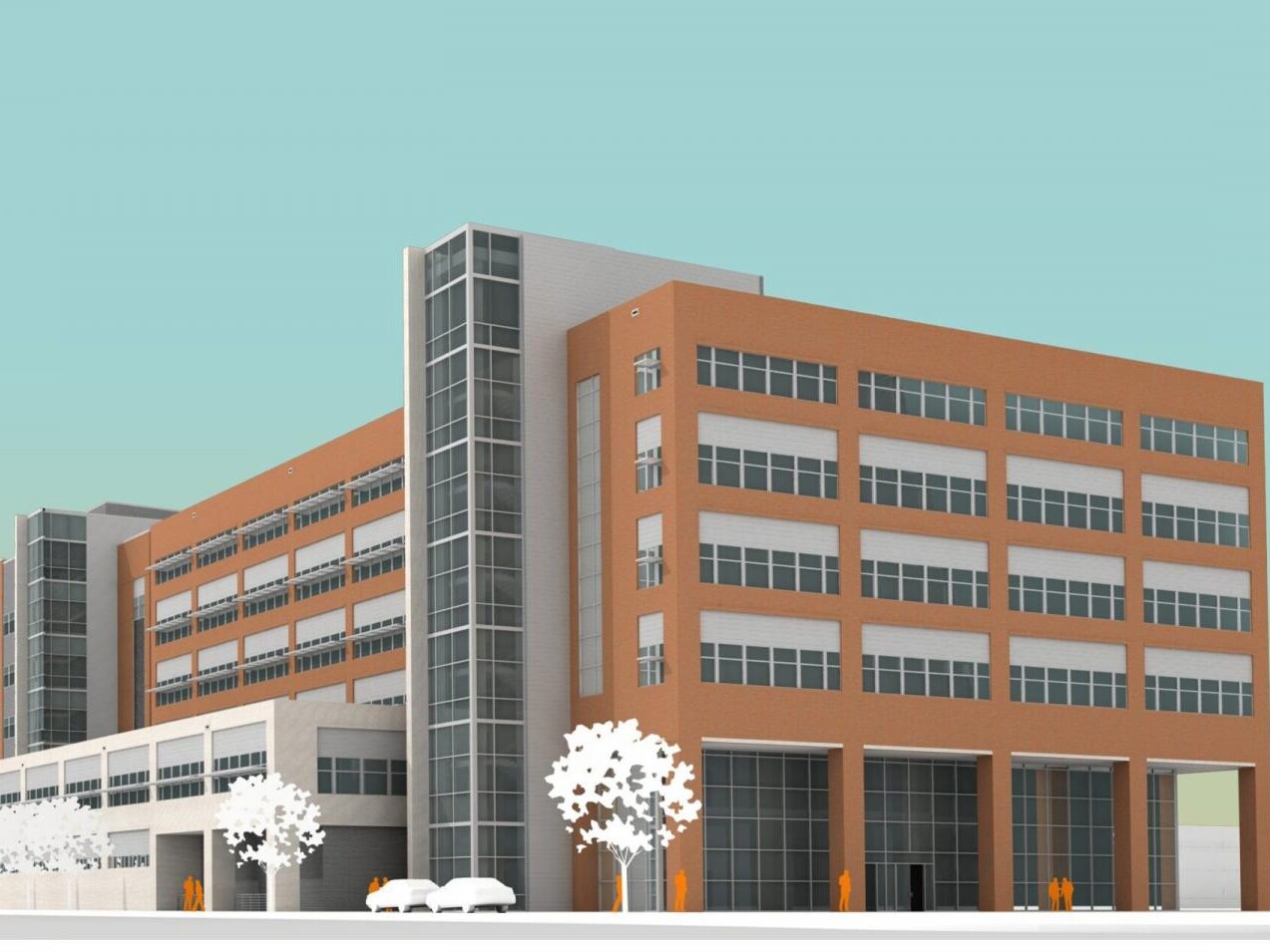 Exterior of building